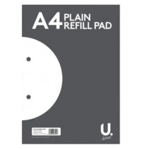 A4 Plain Refill Pad 160 Pages