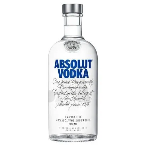 ABSOLUT ORIGINAL VODKA (70cl)