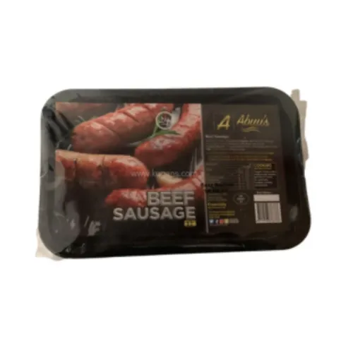 Abuu's Beef Sausages 12 Pack