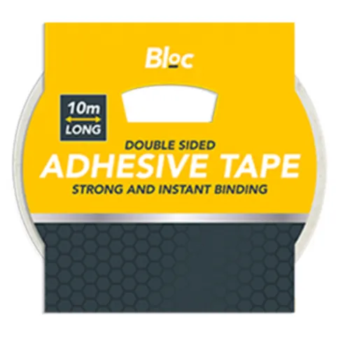 Bloc Double Sided Adhesive Tape 10m