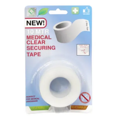 A&E Clear Medical Hospital Tape 10 Meter