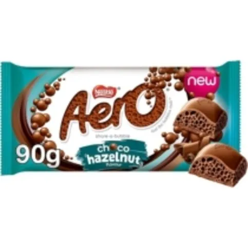 Aero Hazelnut Block 90g