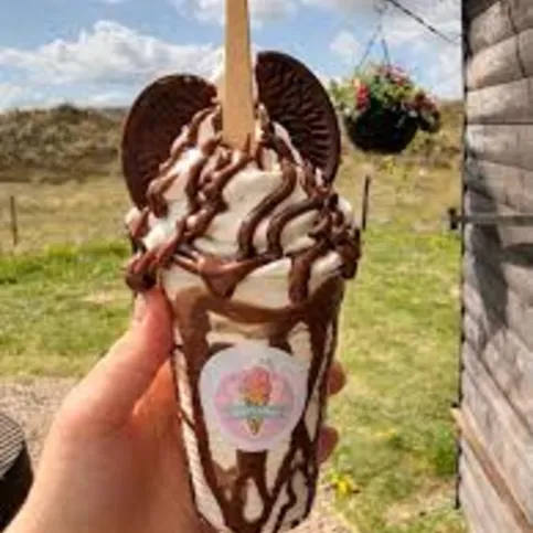 Aero Orange ice Cream Sundae