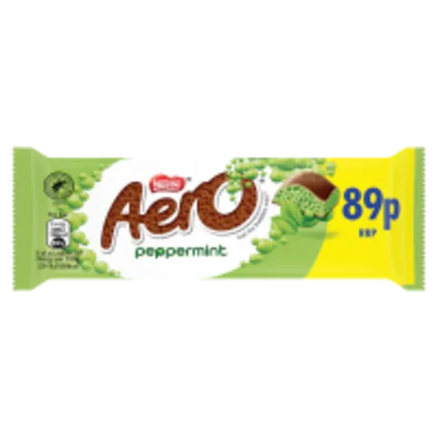 AERO PEPPERMINT BUBBLY BAR PM89P 36G