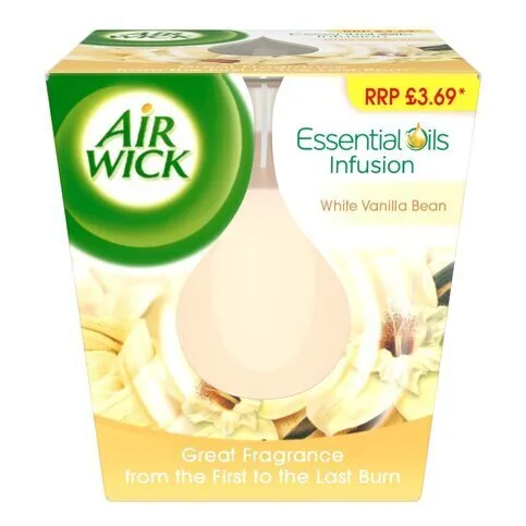 AIR WICK VANILLA CANDLE PM£3.69 105G