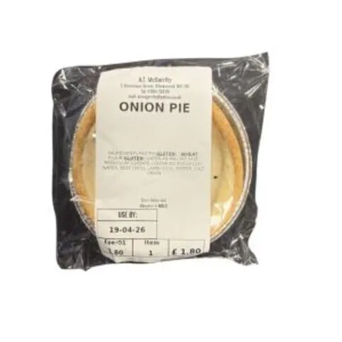 AJ McGarrity Onion Pie