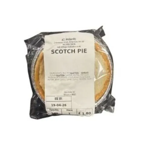 AJ McGarrity Scotch Pie
