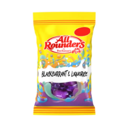 All Rounders Blackcurrant & Liquorice 110g