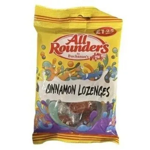 All Rounders Cinnamon Lozenges