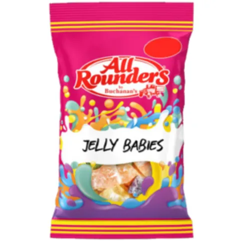 All Rounders Jelly Babies 110g