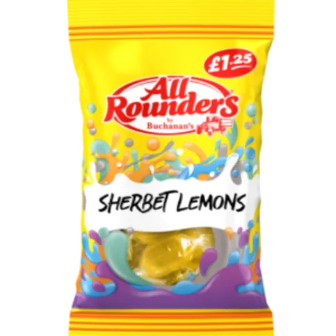 All Rounders Sherbet Lemons 105g