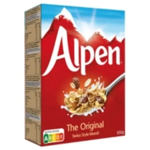 Alpen Original Recipe Naturally Wholesome Muesli 550g