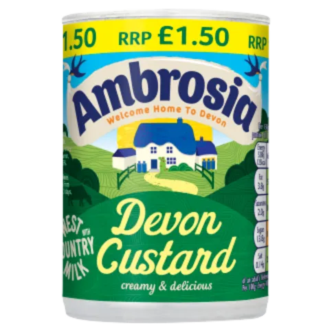 AMBROSIA CUSTARD CAN PM£1.50 400G
