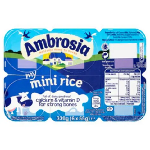 Ambrosia Mini Rice 6 x 55g