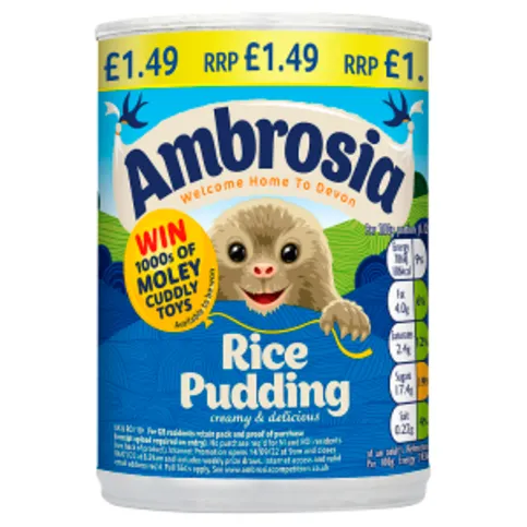 Ambrosia Rice Pudding 400g
