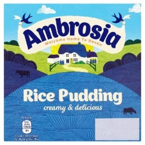 Ambrosia Rice Pudding Pots 4X125g