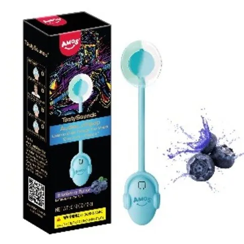 Amos Audio Lollipop Bluberry 12g