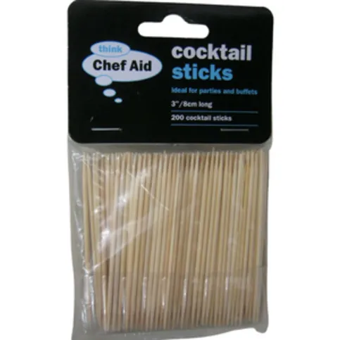 Chef Aid Cocktail Sticks 200 Pack