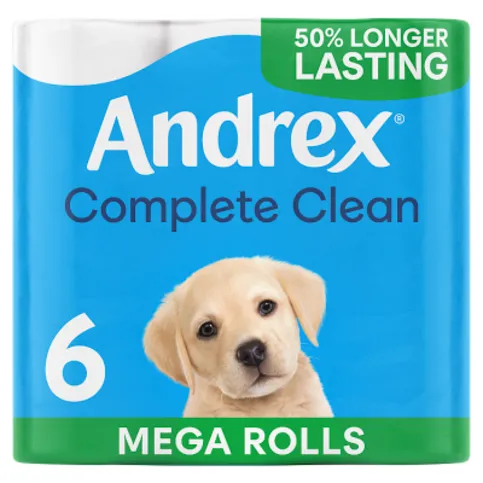 Andrex Complete Clean Mega Rll 6ROLL