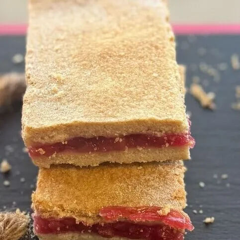 Apple & Raspberry Slice