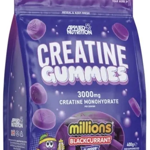 Applied Nutrition Creative Gummies 3000mg Blackcurrant Flavour 