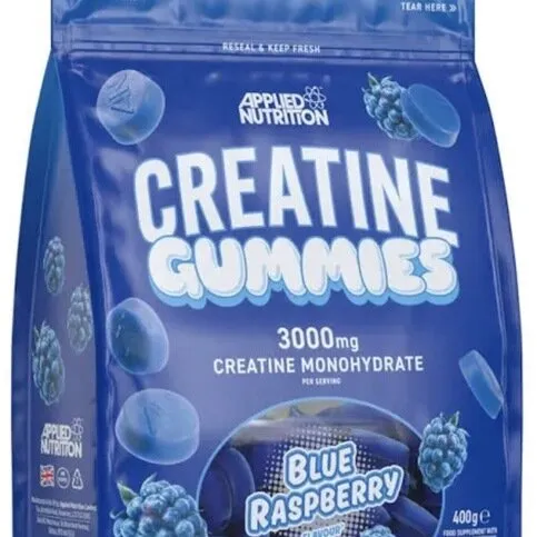 Applied Nutrition Creative Gummies 3000mg Blue Rasp Flavour 