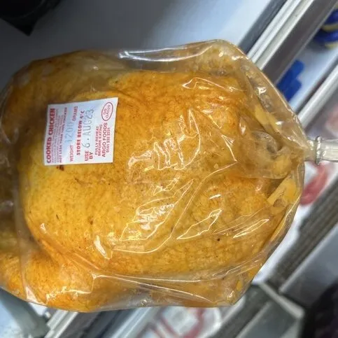 Argo foods whole cooked chicken 1.2kg