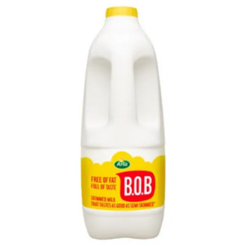 Arla BOB Skimmed Milk Tastes like Semi Skimmed 2L