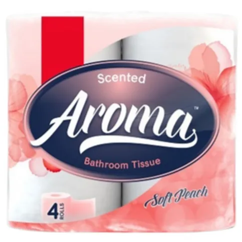 Aroma Peach Toilet Paper 4 Pack