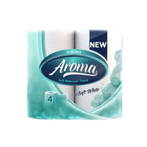 Aroma Scented Soft White Toilet Tissues 4 Pack
