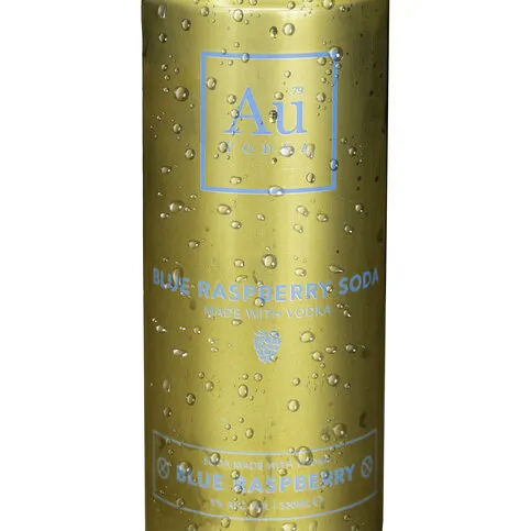 Au Blue Raspberry Premix Can 