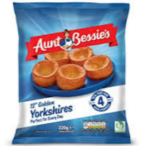 Aunt Bessie's 12 Golden Yorkshires 220g
