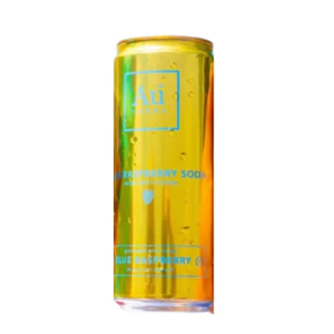 Au Vodka Blue Raspberry Soda 330ml