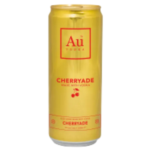AU VODKA CHERRYADE CAN 5% 330ML