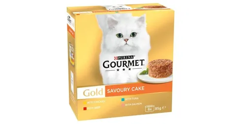 Gourmet Gold Savoury Cake 85g 8 pack