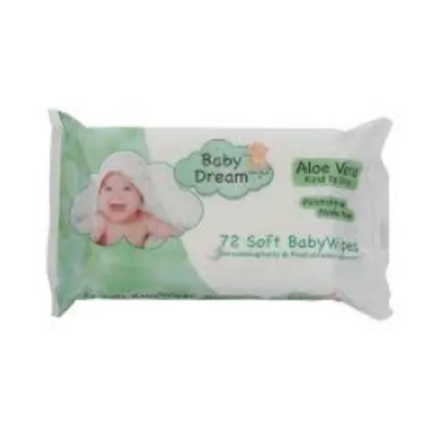 Baby Dream Wipes Aloe Vera