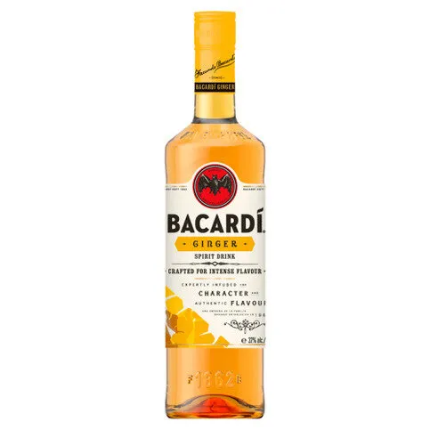 Bacardí Ginger Rum Spirit Drink 70cl