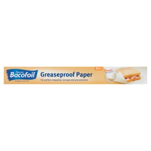 Bacofoil® Greaseproof Paper 38cm x 10m