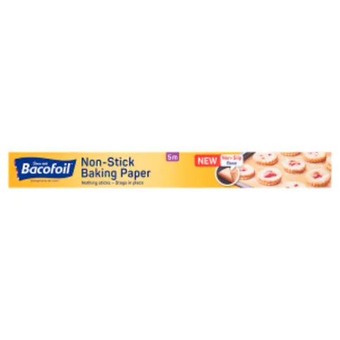 Bacofoil Non-Stick Baking Paper 380mm x 5mm