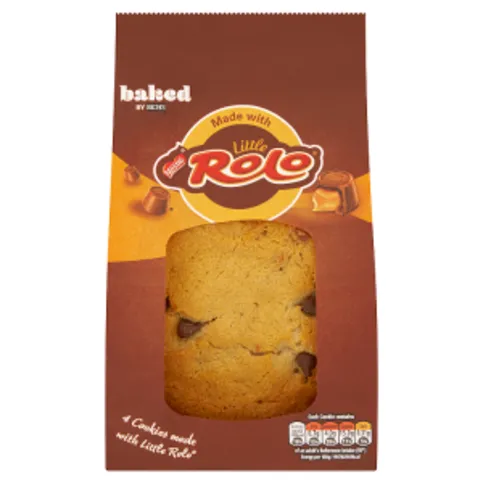Baked by Rich's 4 Cookies Made with Little Rolo