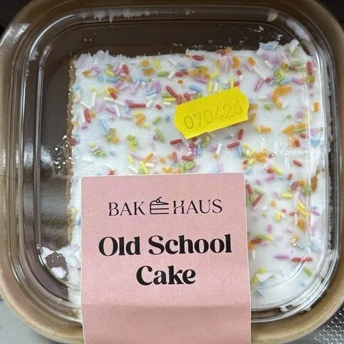 Bake Haus Old School Cake