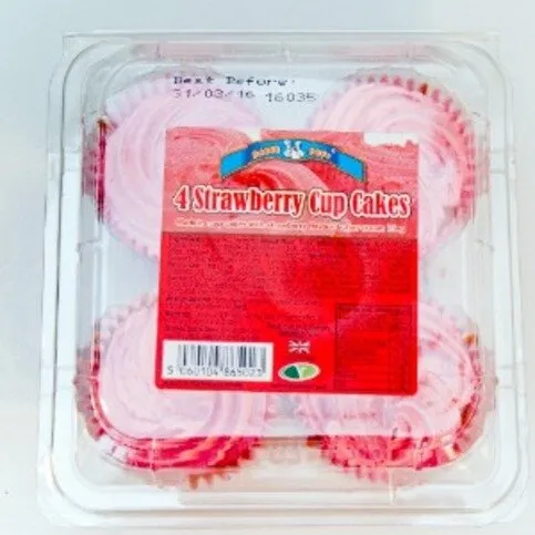 Baker Boys Strawberry Iced 2 Cakes