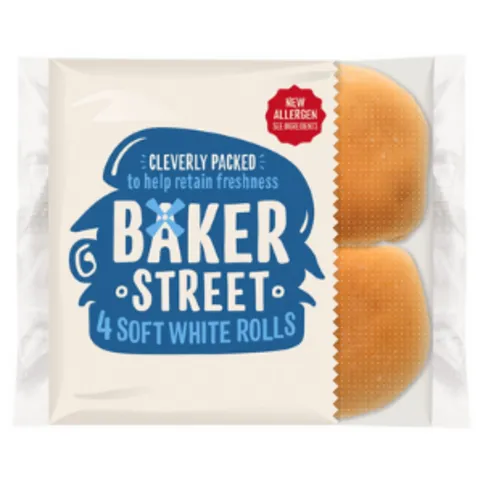 Baker Street Soft White Rolls