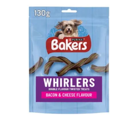 Bakers Whirlers 130g treatbag