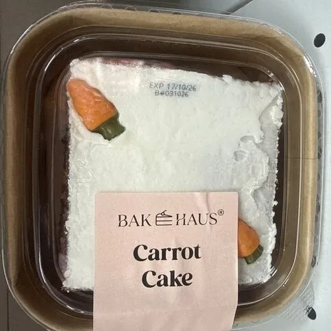 Bak Haus Carrot Cake