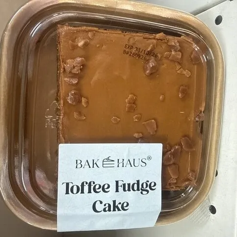 Bak Haus Toffee Fudge Cake