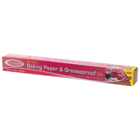 Prowrap Non-Stick Baking Paper And Greaseproof 5m