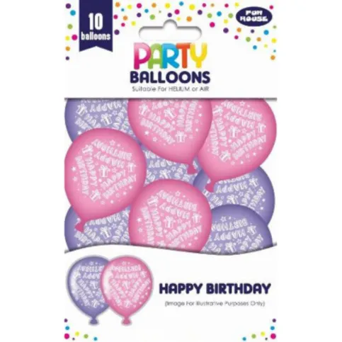 Party Balloons 10 Pack