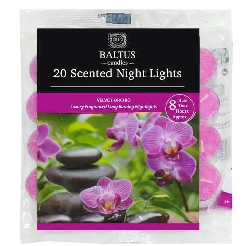 Baltus Night Light 8Hr Vanilla 20 PACK