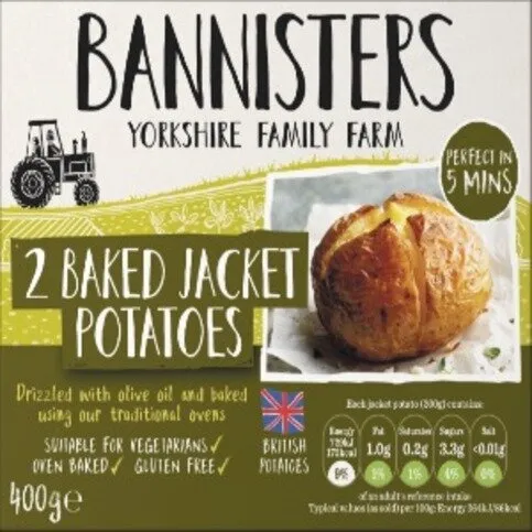 Bannisters 2 Baked Jacket Potatoes